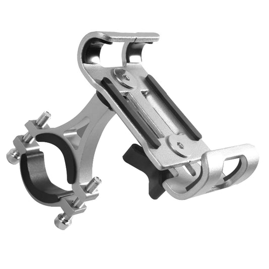 Universal Aluminum Alloy Phone Mount for Mountain Bikes, E-Bikes, Motorcycles - GPS Holder