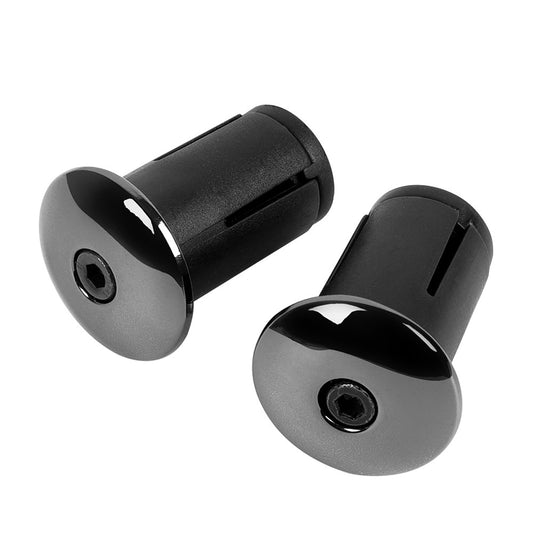 West Biking Aluminum Alloy Handlebar End Plugs - 1 Pair Bicycle Grips for Road Bikes