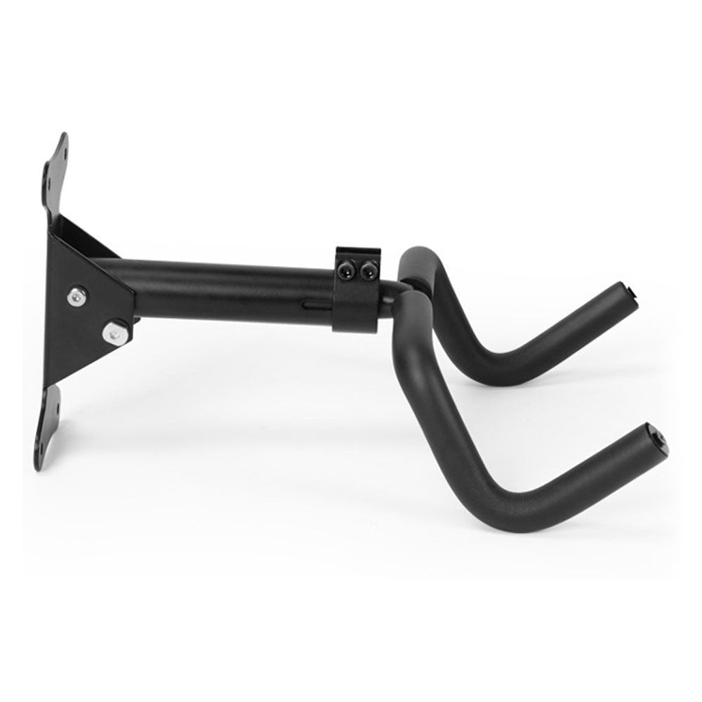 Foldable Telescopic Bicycle Wall Mount Rack with Double Hooks