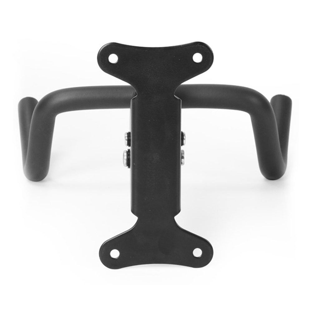 Foldable Telescopic Bicycle Wall Mount Rack with Double Hooks