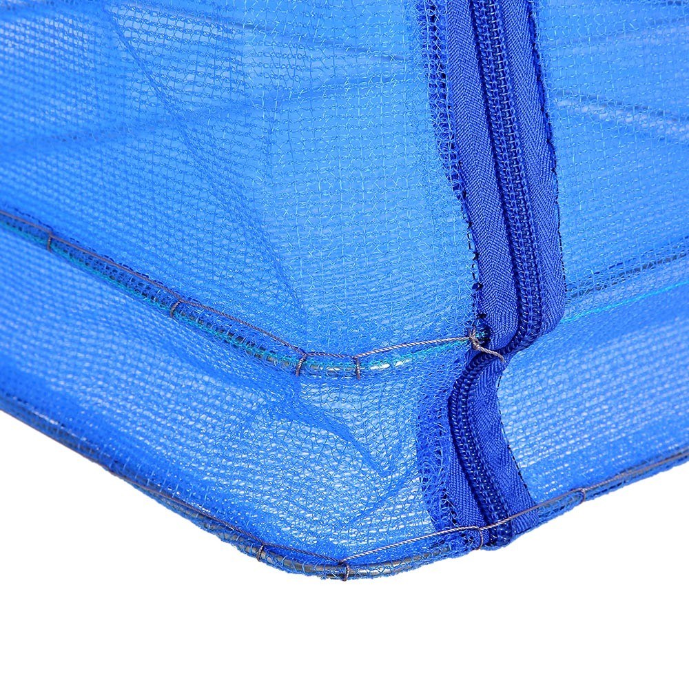 4-Tier Hanging Mesh Drying Net for Vegetables, Fish & Dishes, 40x40x65cm