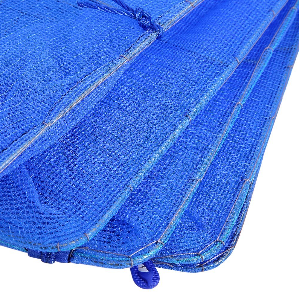 4-Tier Hanging Mesh Drying Net for Vegetables, Fish & Dishes, 40x40x65cm