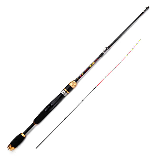 Ultralight Titanium Alloy Fishing Rod with Raft Pole Rod Tip