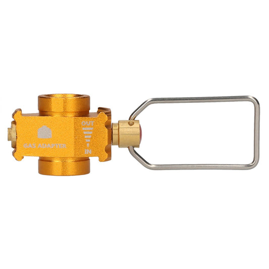 Camping Gas Saver Adapter: Tank Conversion Valve for Hiking & Fishing