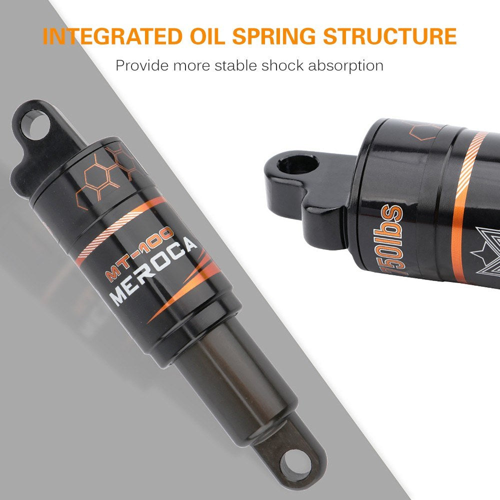 MTB Mountain Bike & Scooter Rear Shock Absorber with Integrated Oil Spring