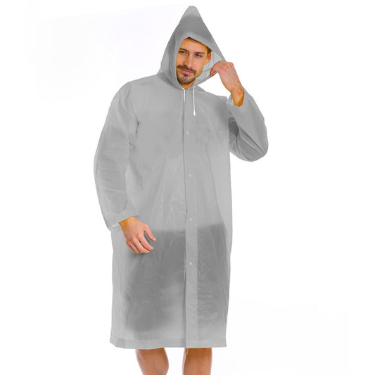 Ultralight Waterproof Hooded Rain Poncho for Men and Women - Portable Raincoat for Cycling, Hiking, Camping, and Fishing