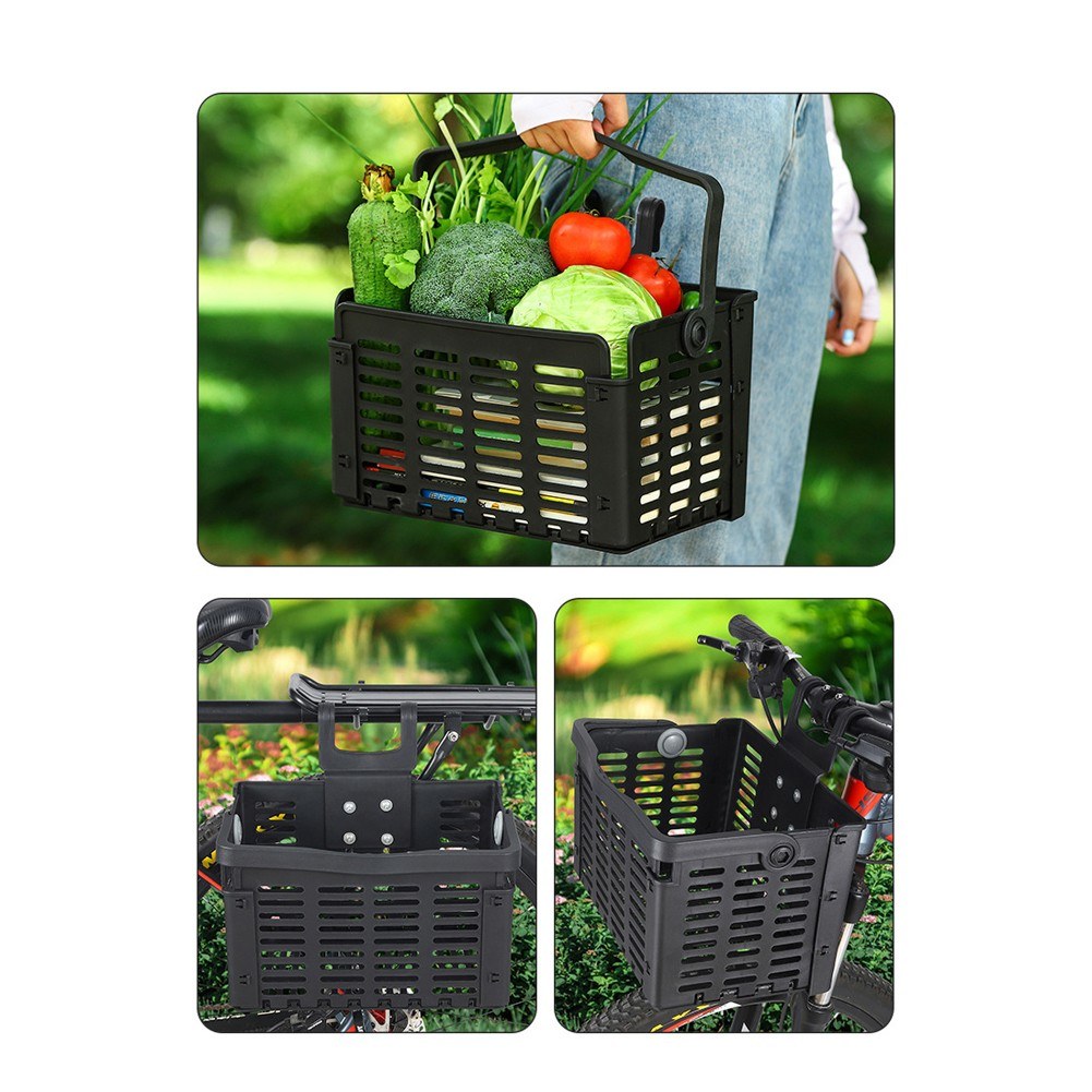 Foldable Bicycle Storage Basket by WEST BIKING