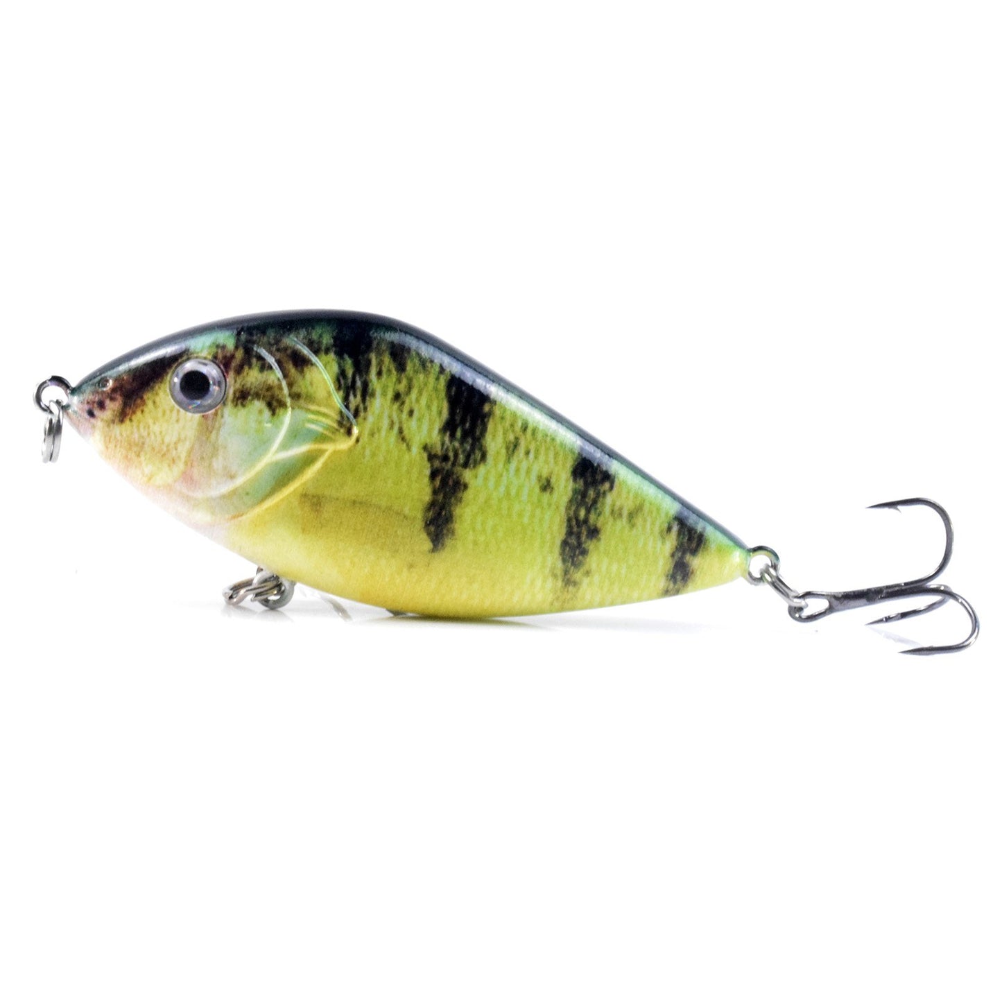 Lifelike 2.8in Fishing Lure with Rattle - 0.5oz Bionic Hard Bait for Bass & Pike, Freshwater & Saltwater Crankbait with Treble Hooks