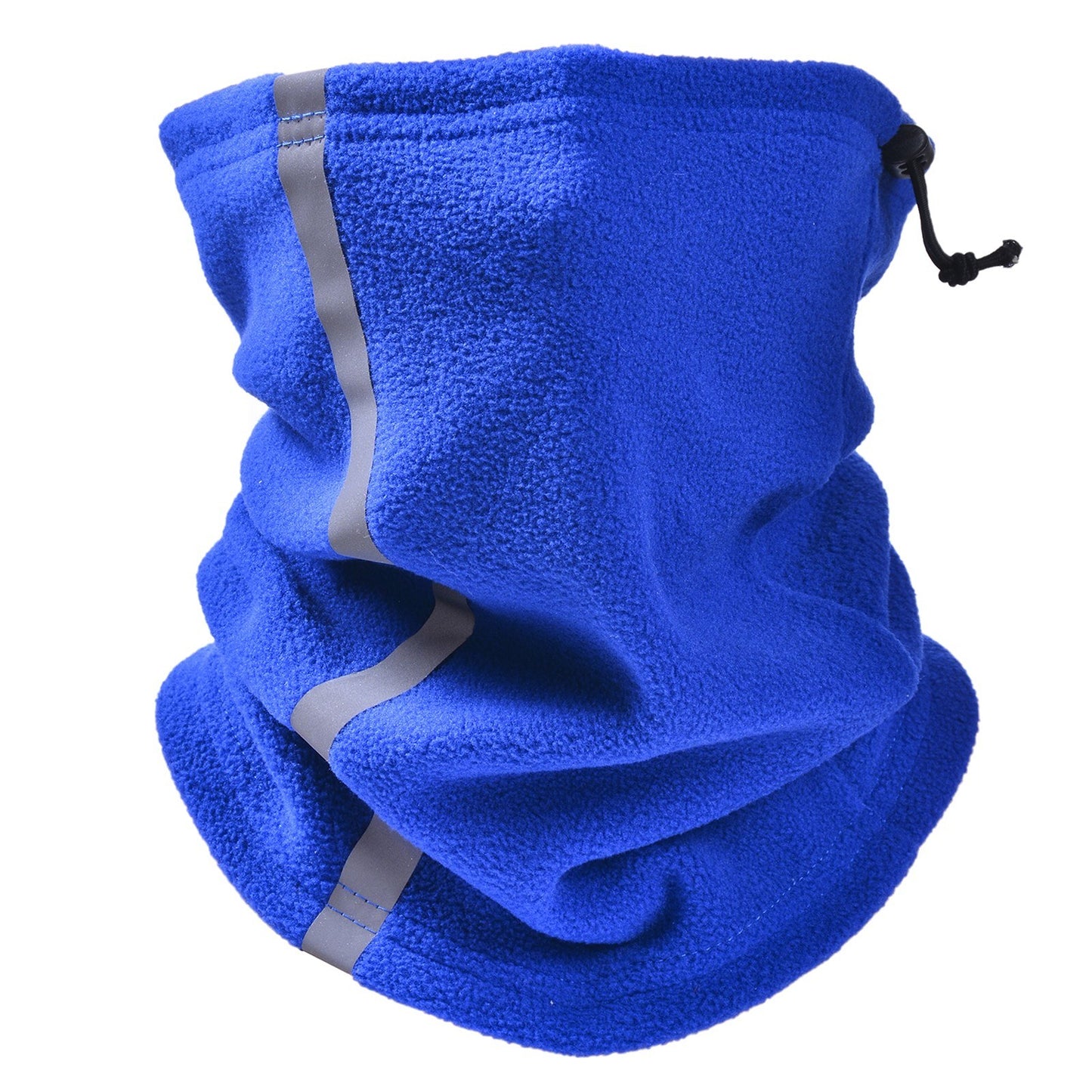 Reflective Fleece Neck Warmer Balaclava for Winter Sports: Unisex Skiing, Cycling, Running