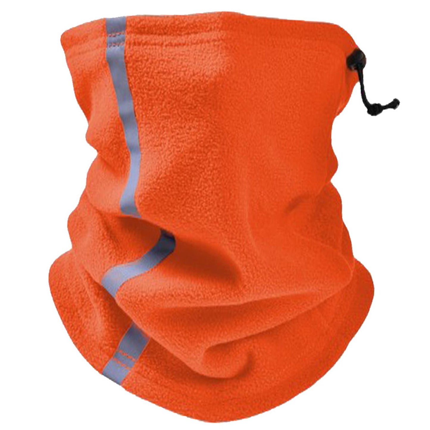 Reflective Fleece Neck Warmer Balaclava for Winter Sports: Unisex Skiing, Cycling, Running