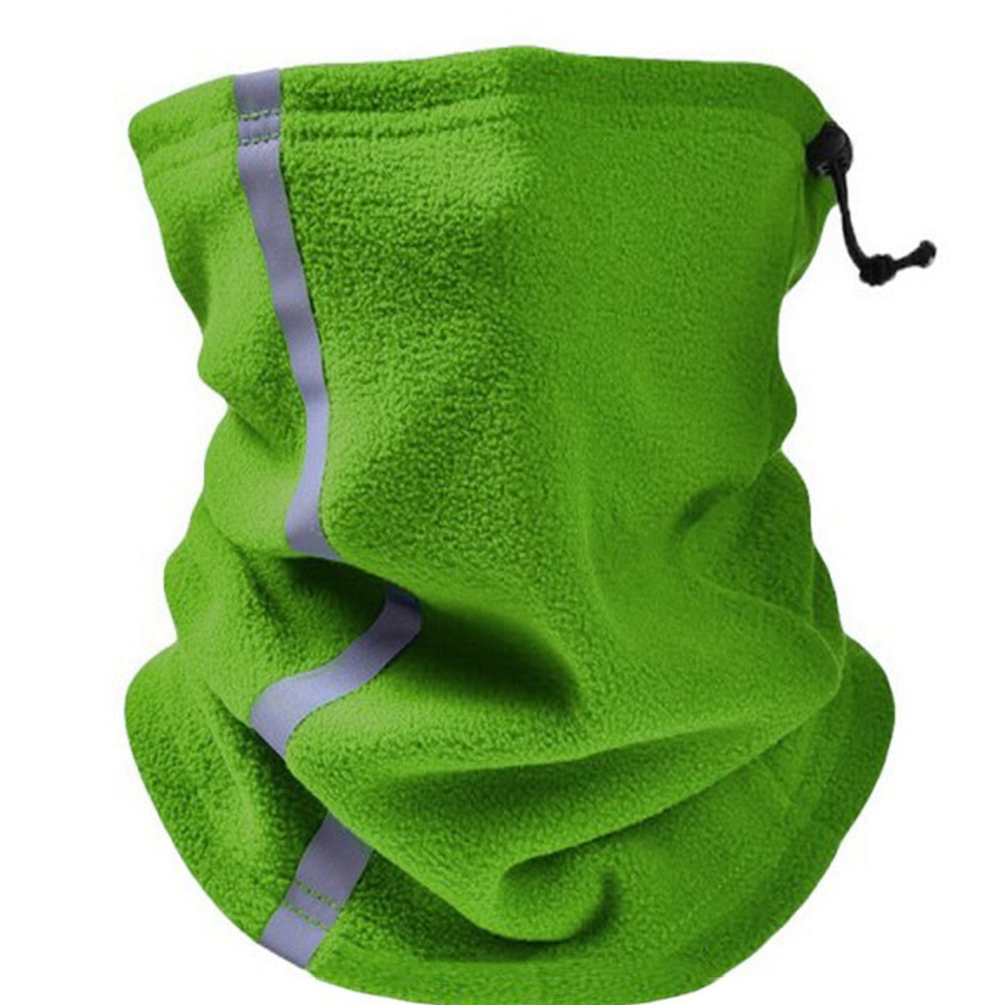 Reflective Fleece Neck Warmer Balaclava for Winter Sports: Unisex Skiing, Cycling, Running