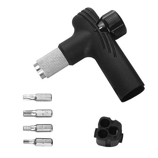 Portable Adjustable Bike Torque Wrench Kit - 4/5/6Nm for Bicycle Maintenance