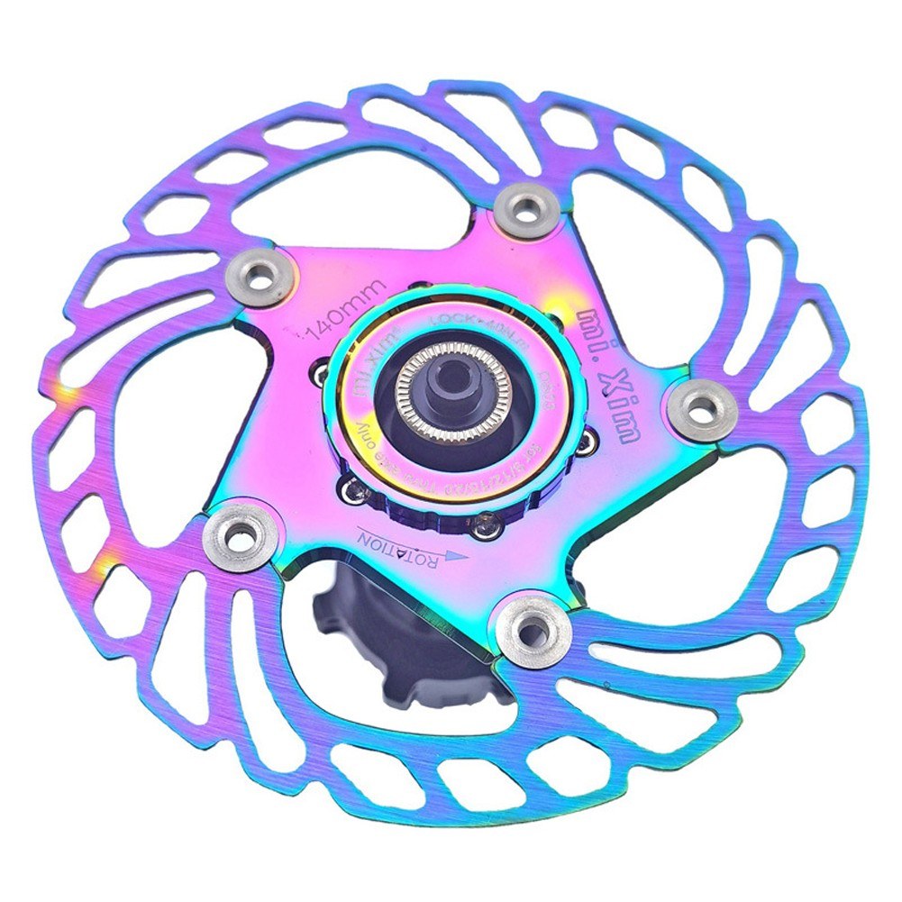 6-Bolt to Center Lock Adapter for 6-Hole Brake Disc Conversion