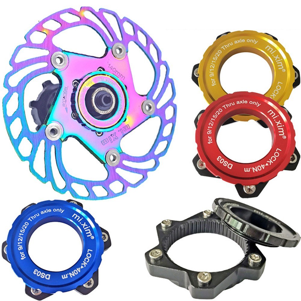 6-Bolt to Center Lock Adapter for 6-Hole Brake Disc Conversion