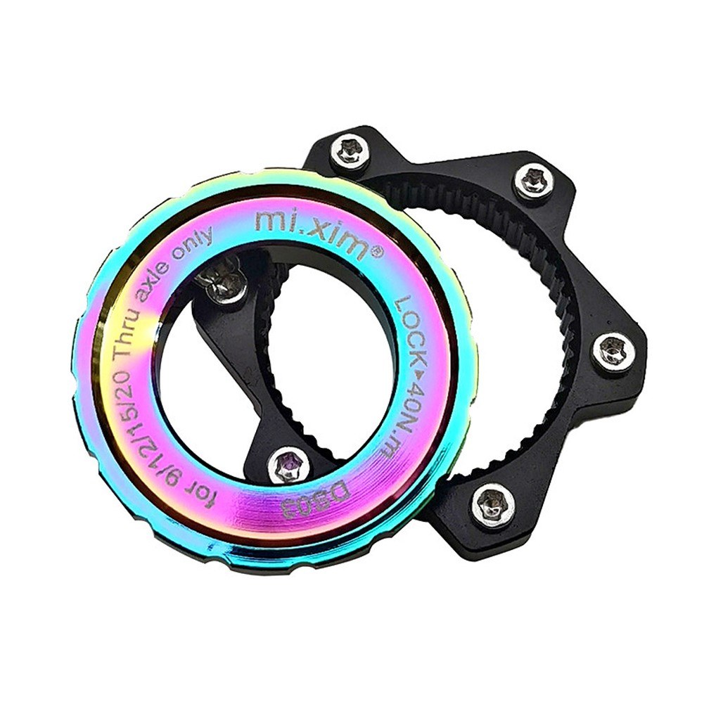 6-Bolt to Center Lock Adapter for 6-Hole Brake Disc Conversion