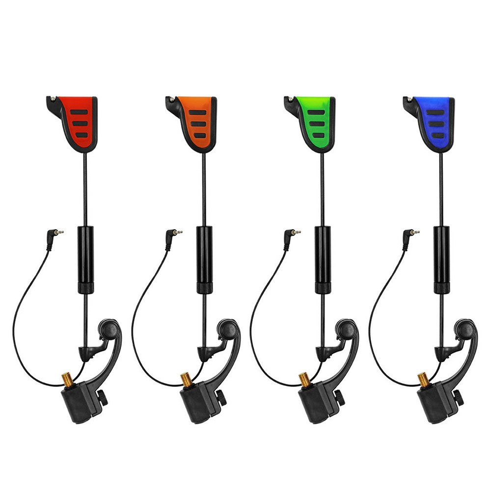 LED Fishing Bite Indicator Swinger Set with Storage Case