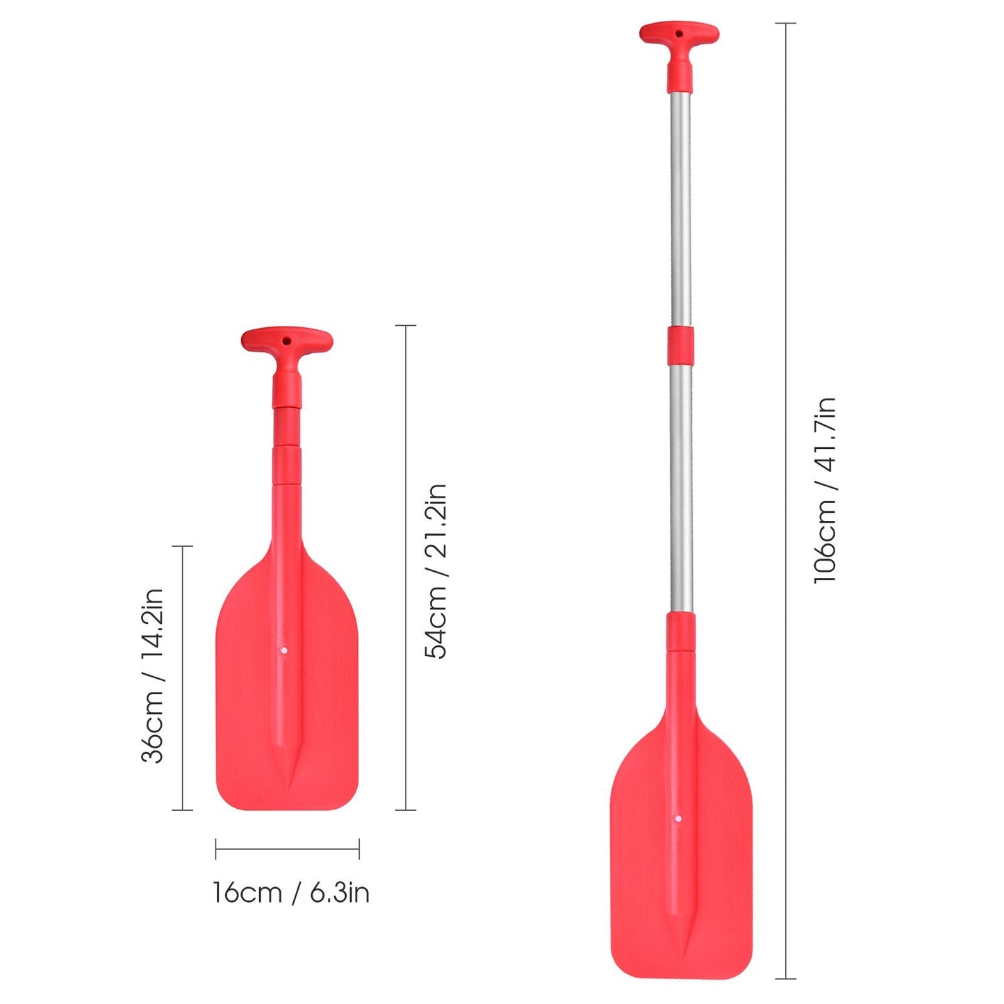 Adjustable Portable Telescopic Mini Boat Paddle