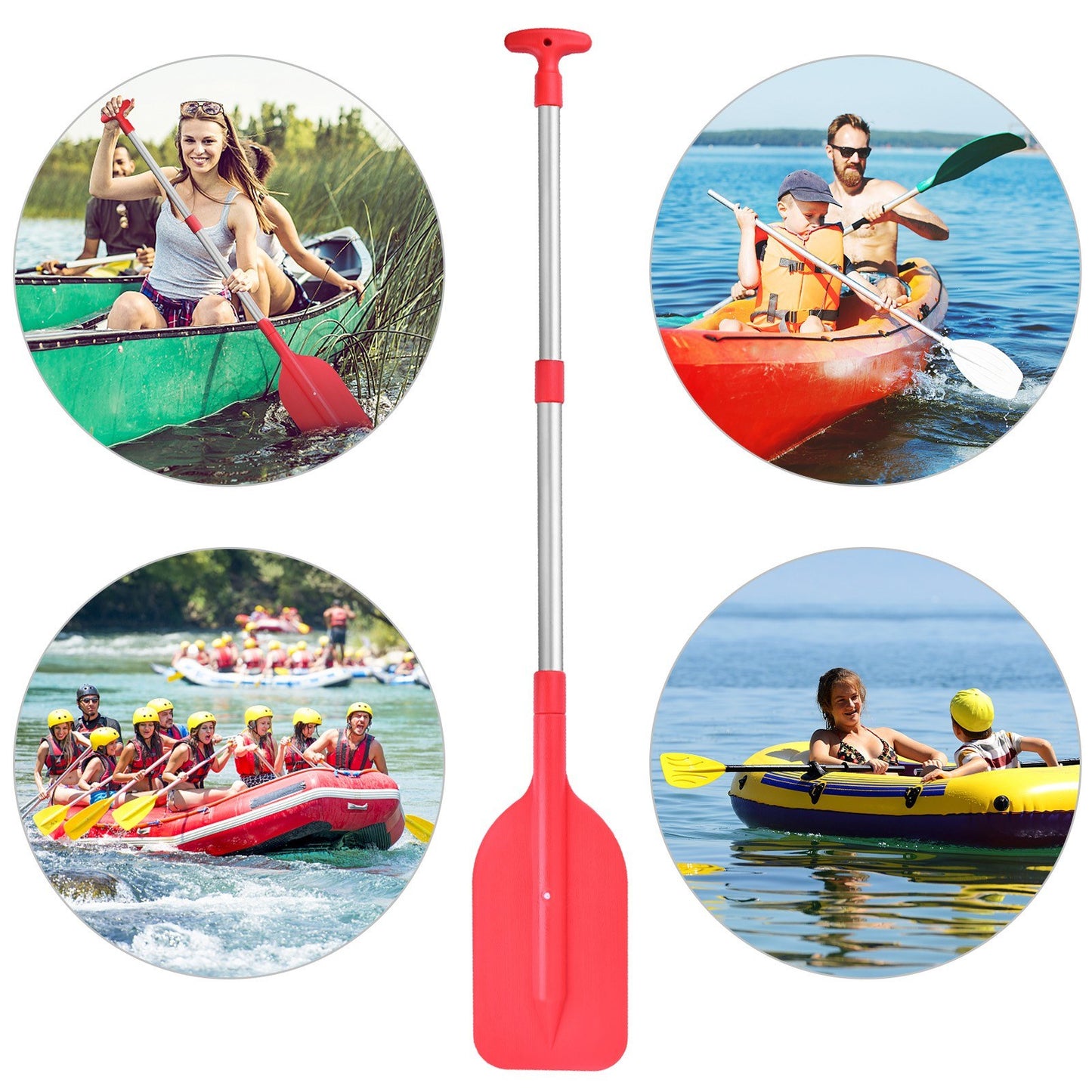 Adjustable Portable Telescopic Mini Boat Paddle
