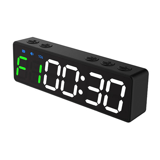 Rechargeable Mini Gym Timer with Magnetic Back – Portable Stopwatch & Countdown/Up Clock for Home Fitness Training