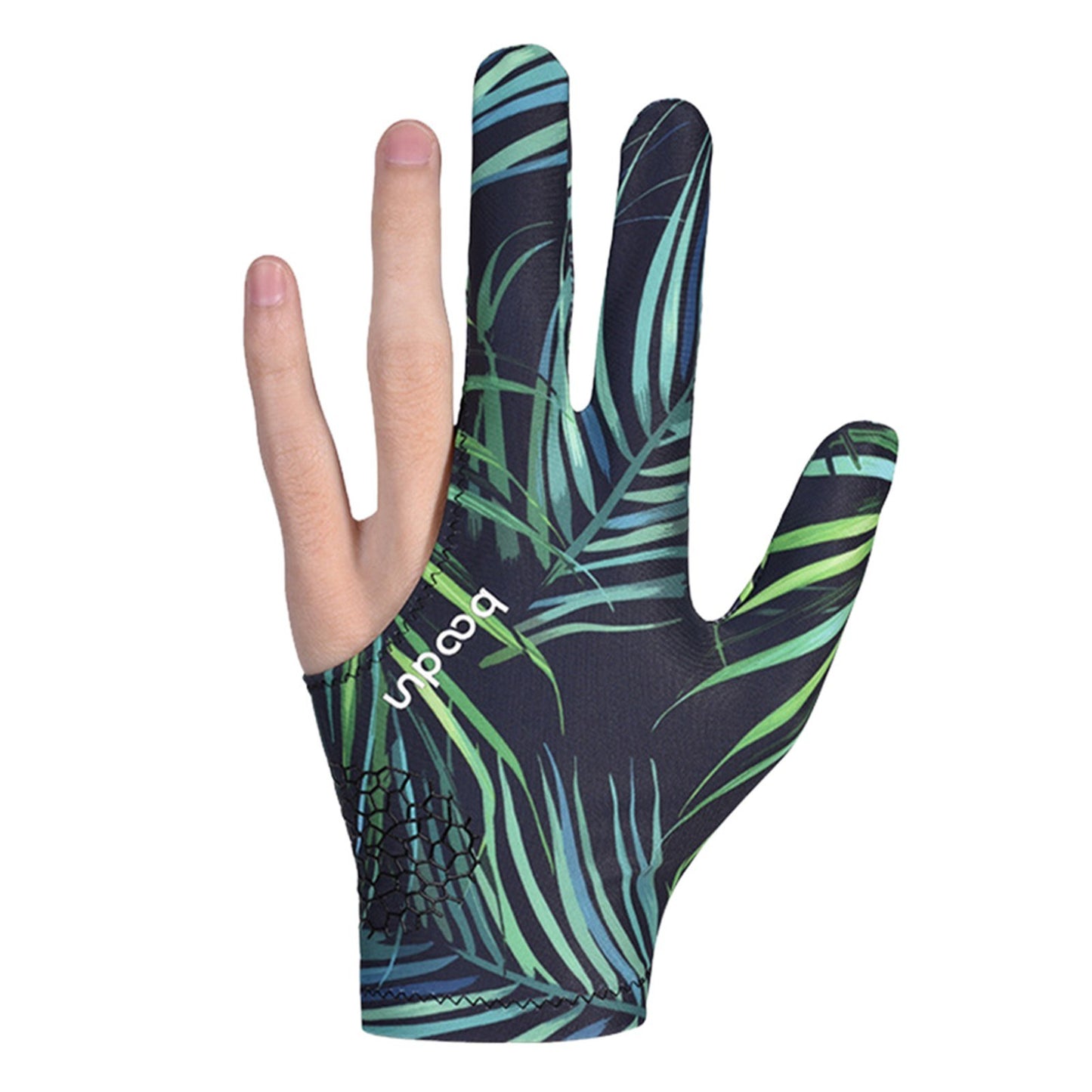 Super Elastic 3-Finger Billiard Glove, Anti-Skid, Breathable, Fits Left or Right Hand