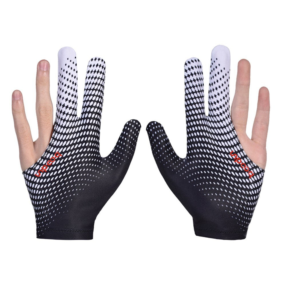 Super Elastic 3-Finger Billiard Glove, Anti-Skid, Breathable, Fits Left or Right Hand
