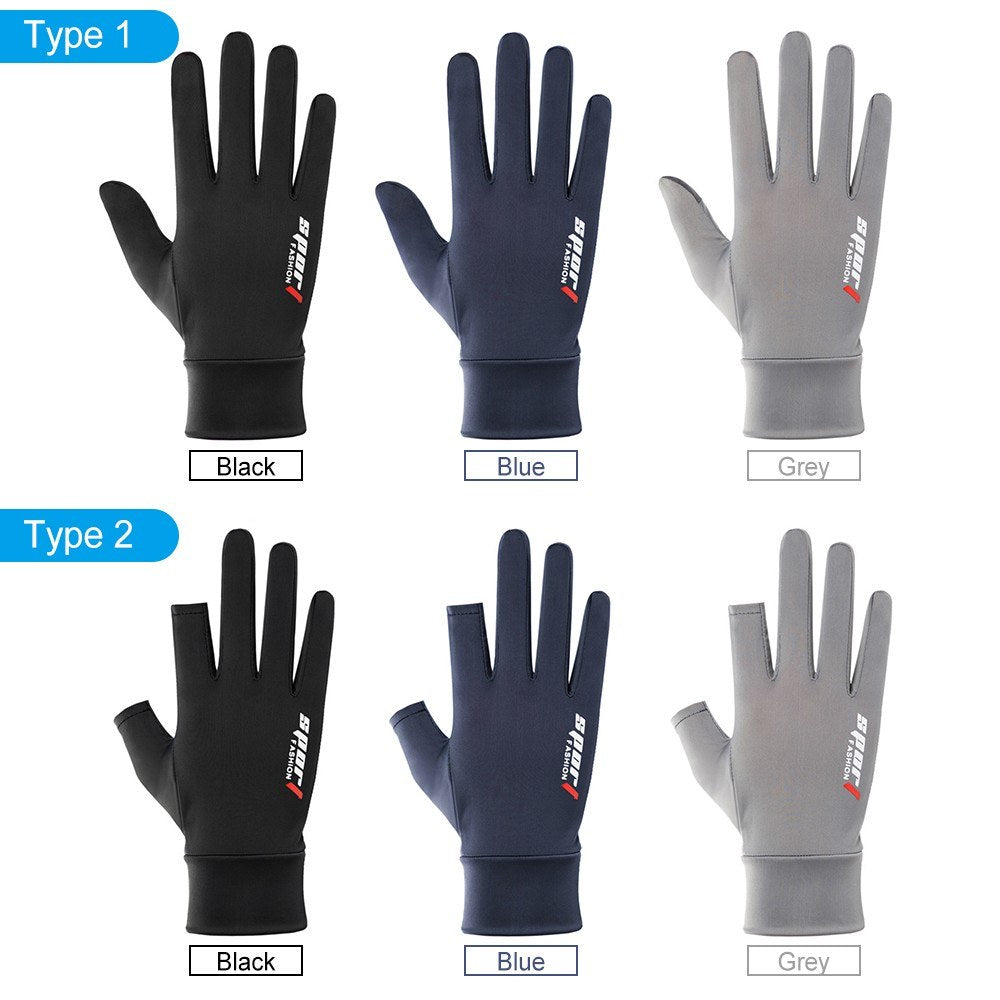 Unisex Anti-Slip Sport Gloves for Fishing, Cycling, Motorcycling, Riding