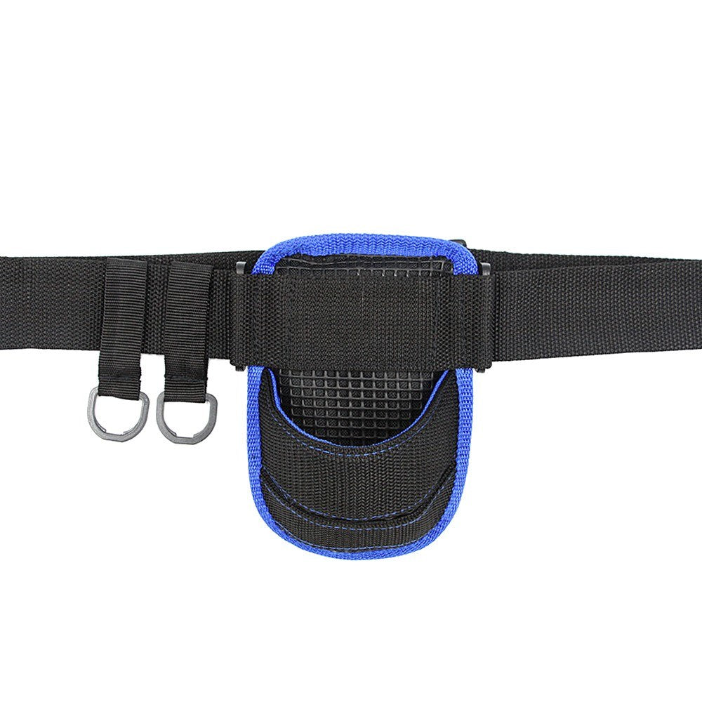 Adjustable Padded Fishing Rod Waist Belt Holder - Oxford Fabric Tackle Support