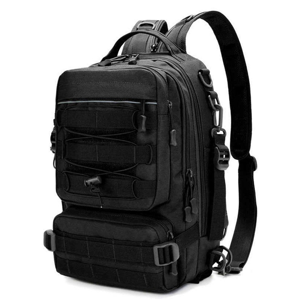 Water-Resistant Fishing Tackle Backpack & Sling Bag - Outdoor Gear Storage & Crossbody