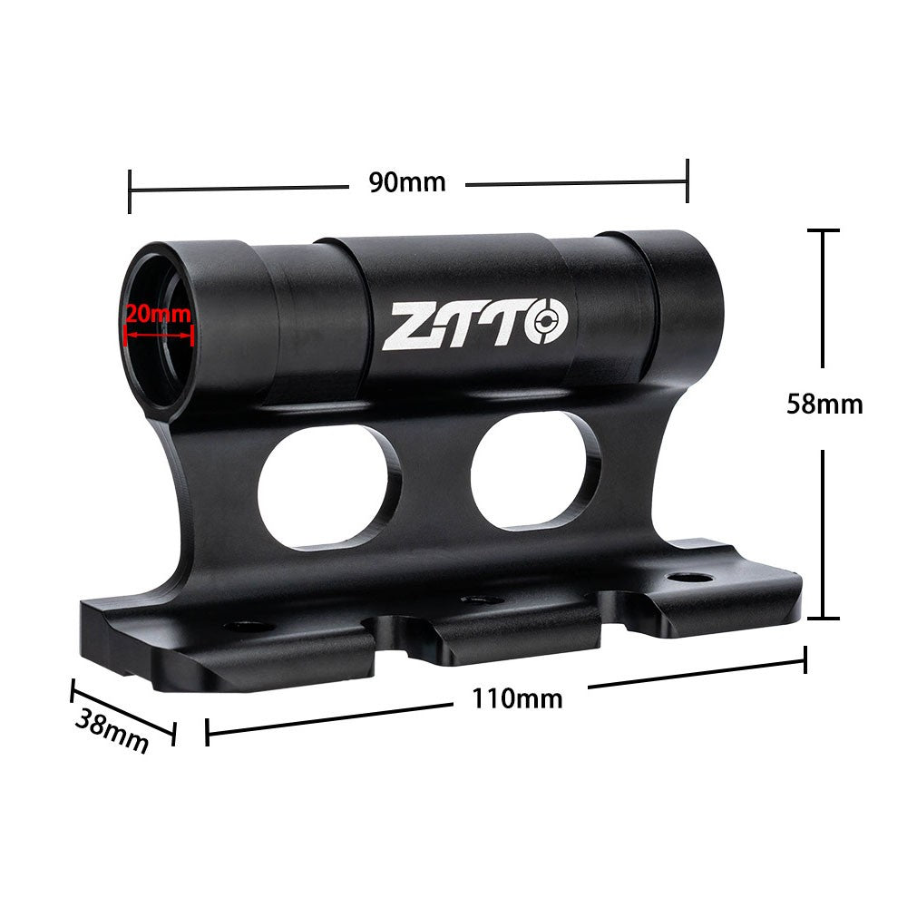 ZTTO Bike Fork Mount Quick Release & Thru Axle Front Block Car Roof Rack Carrier (5x100mm, 12x100mm, 15x100mm, 15x110mm)