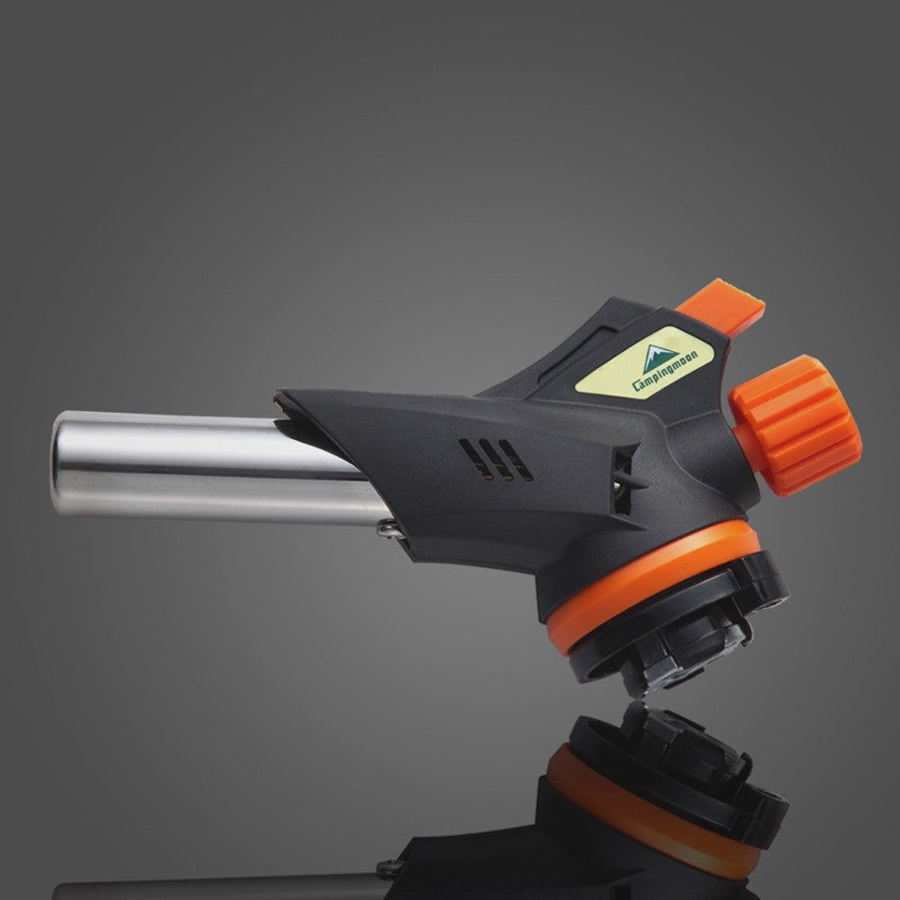Adjustable Flame Butane Torch for Kitchen Desserts, Cooking, Camping & Hiking