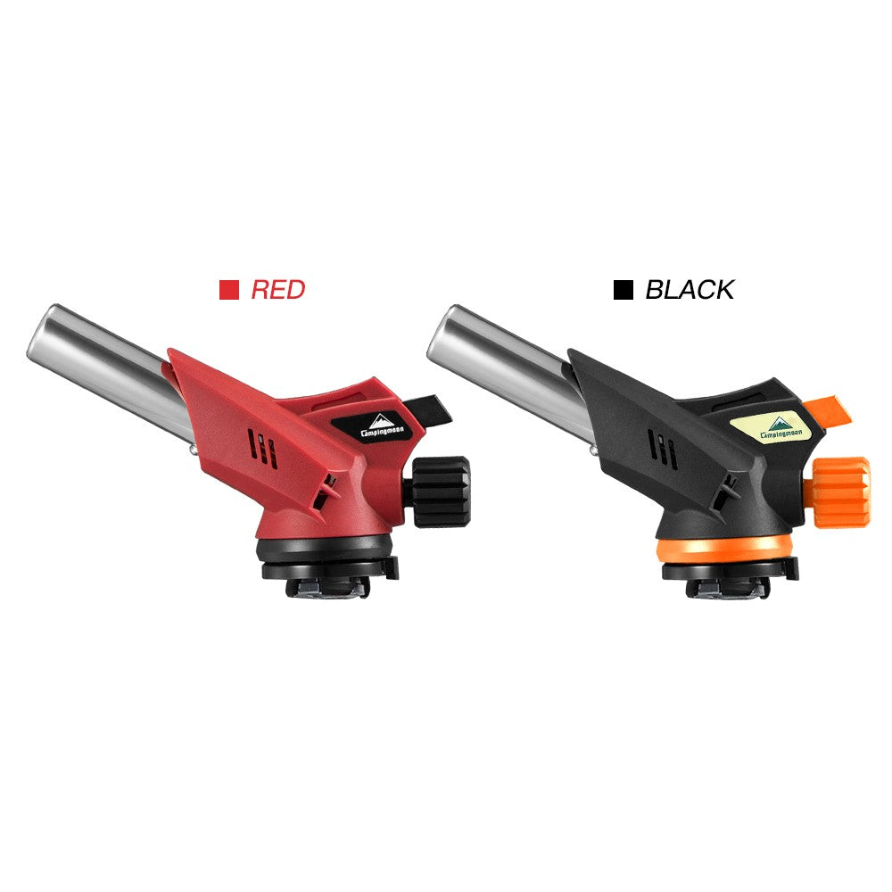 Adjustable Flame Butane Torch for Kitchen Desserts, Cooking, Camping & Hiking
