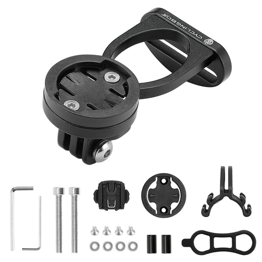 Front Bike Mount for Garmin/Bryton/GoPro/CATEYE - Multifunctional Computer, Camera, Flashlight Holder