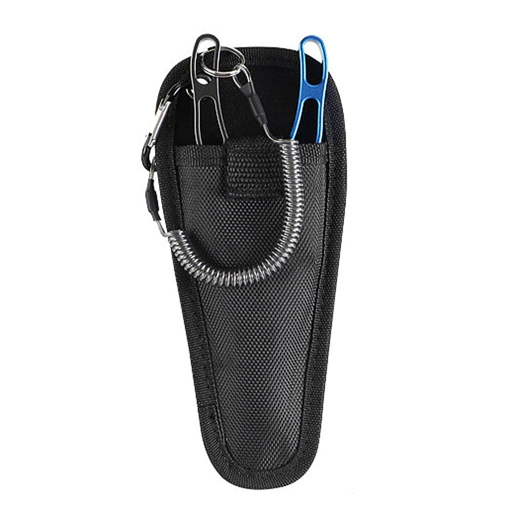 Aluminum Fishing Pliers Set: Hook Remover, Fish Holder, Line Cutters, Split Ring Tool with Lanyard & Storage Bag