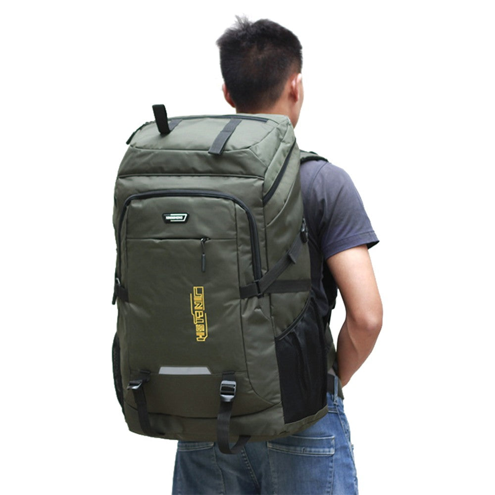 Waterproof 80L Mountaineering Backpack: Versatile Outdoor Bag for Running, Cycling, Hiking, and Camping - Large Capacity, Breathable Design