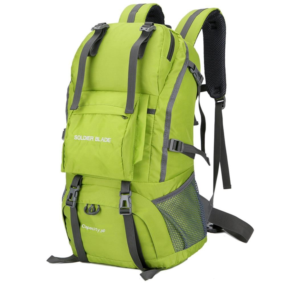 50L Waterproof Breathable Outdoor Backpack for Mountaineering, Cycling, and Travel