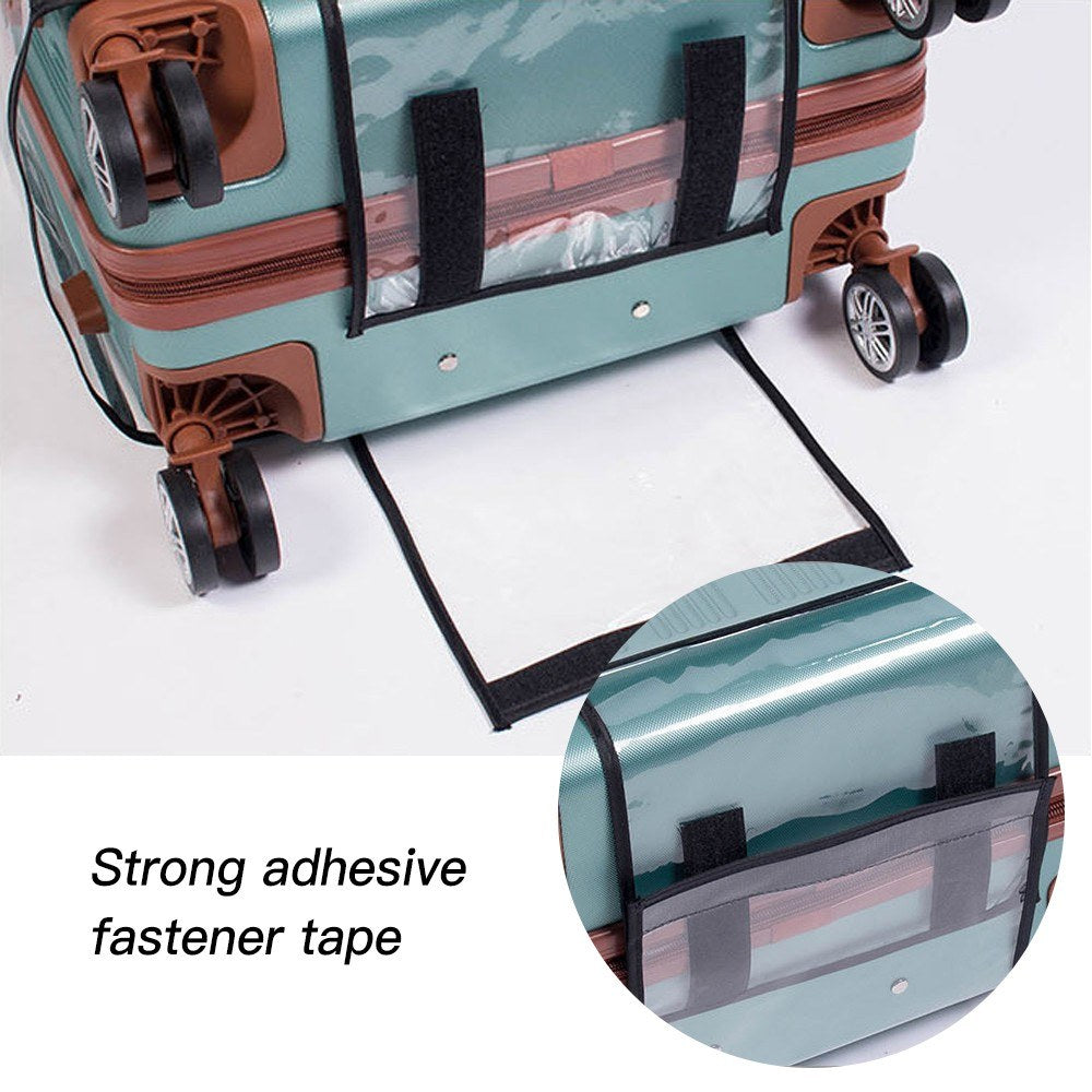 Clear PVC Luggage Protector for 18-Inch Suitcase