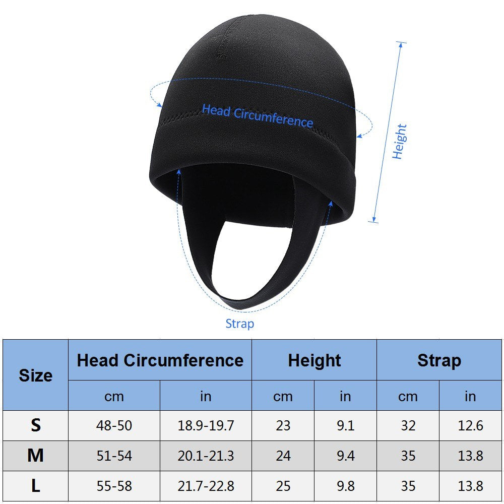 2mm Neoprene UV Protection Diving Beanie Snorkeling Cap