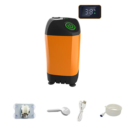 Portable Electric Shower Pump with IPX7 Waterproof & Digital Display for Outdoors