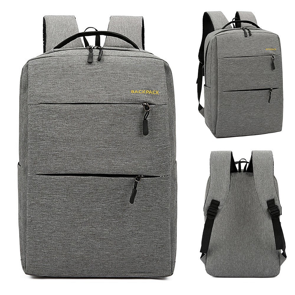 3-Piece Backpack Set: Water-Resistant Travel Laptop Bag with USB Charging - 16-Inch College & Hiking Daypack