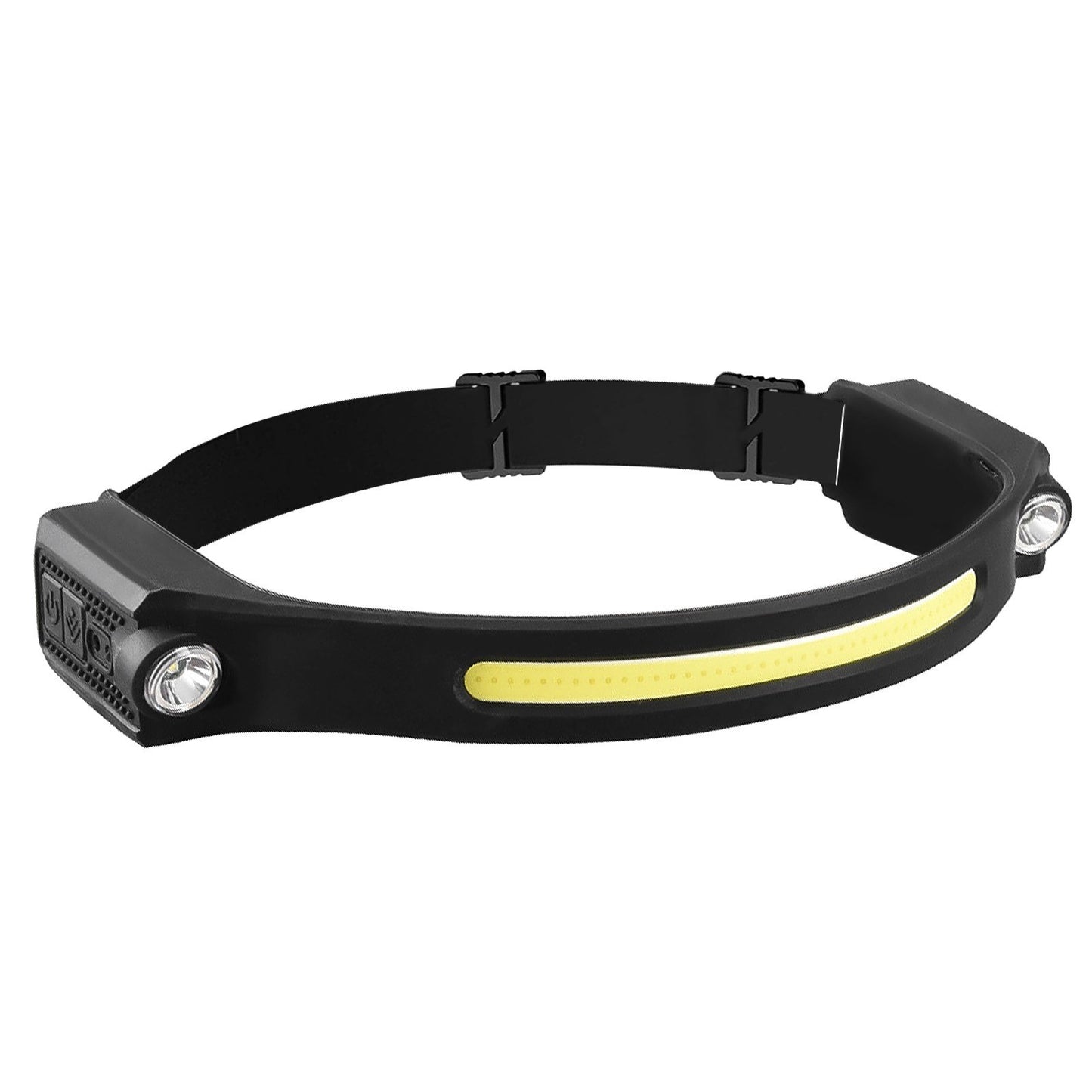 Waterproof USB Rechargeable Lightweight Outdoor Headlamp Flashlight