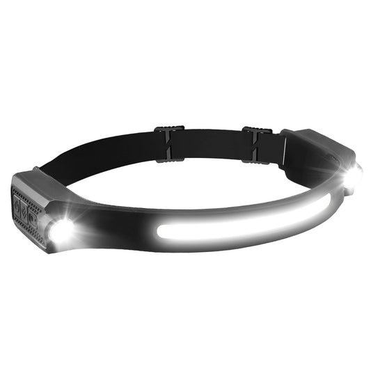 Waterproof USB Rechargeable Lightweight Outdoor Headlamp Flashlight