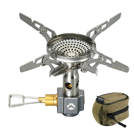 High-Efficiency 3300W Backpacking Gas Stove - Portable Camping Split Stove
