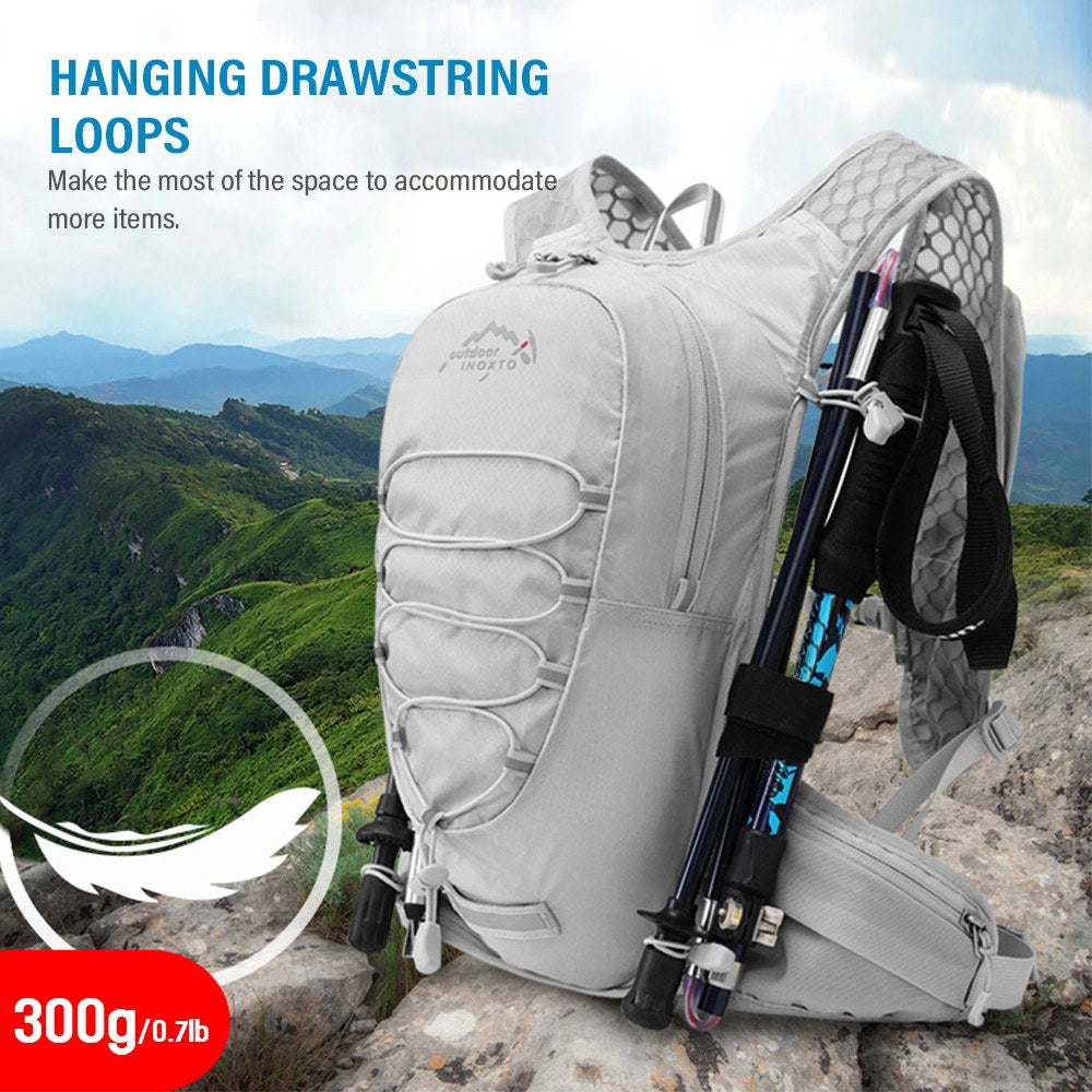 INOXTO 12L Lightweight Cycling Hydration Vest Pack for Outdoor Riding