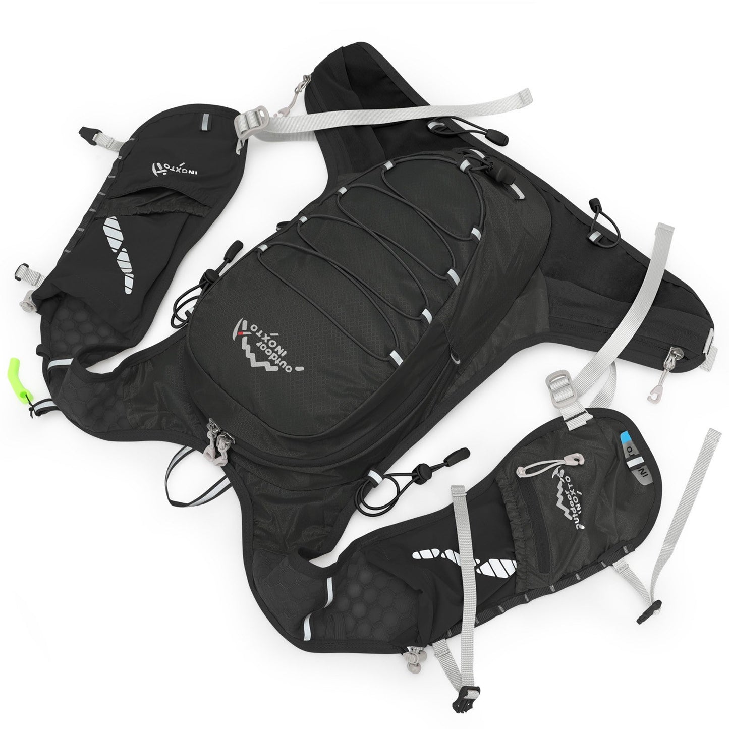 INOXTO 12L Lightweight Cycling Hydration Vest Pack for Outdoor Riding
