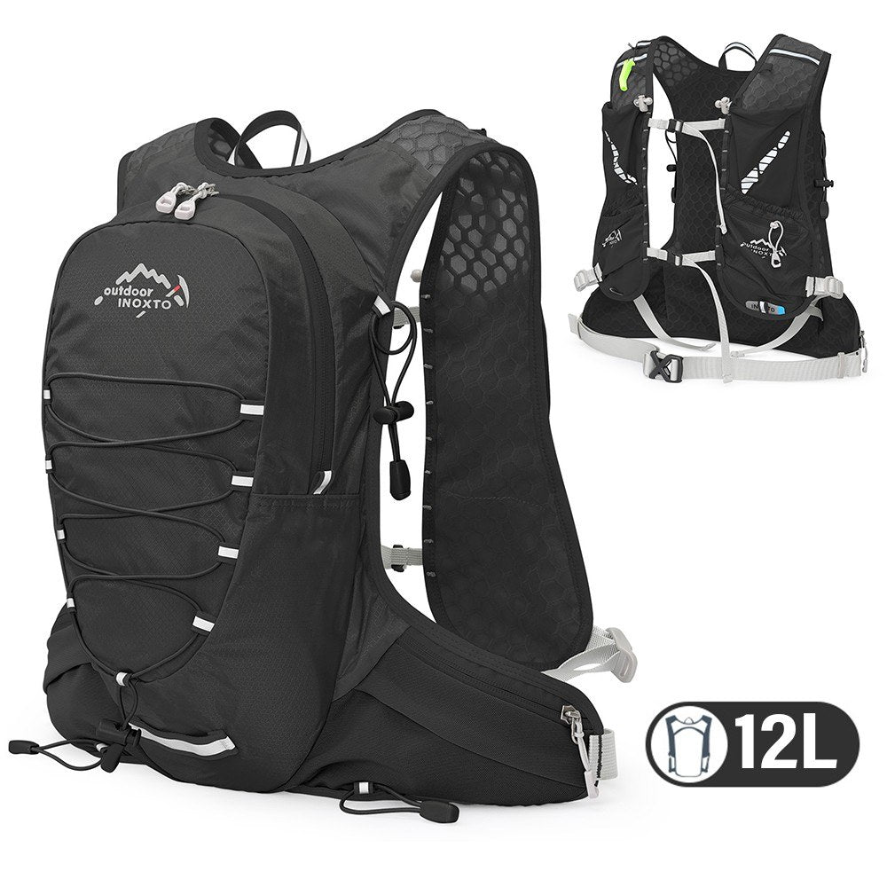 INOXTO 12L Lightweight Cycling Hydration Vest Pack for Outdoor Riding