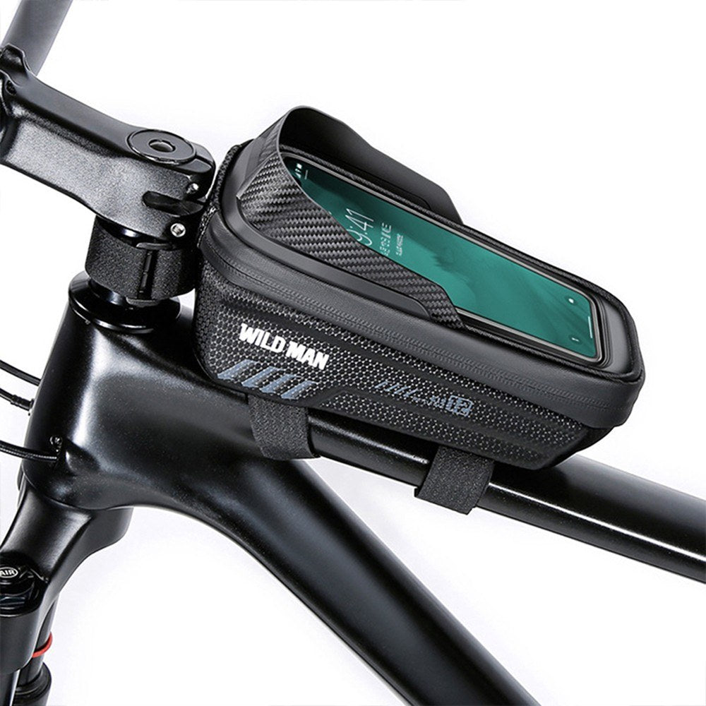 WILD MAN Waterproof Bike Phone Frame Bag