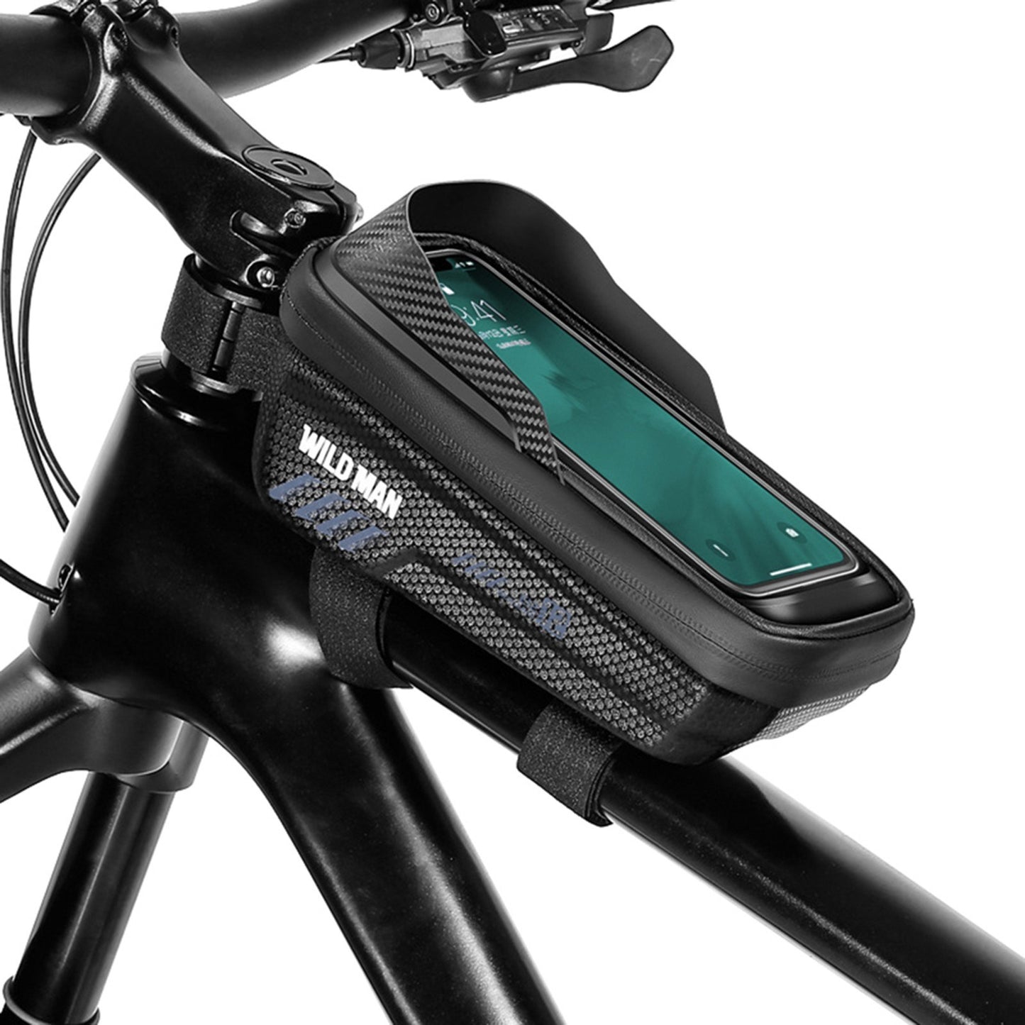 WILD MAN Waterproof Bike Phone Frame Bag