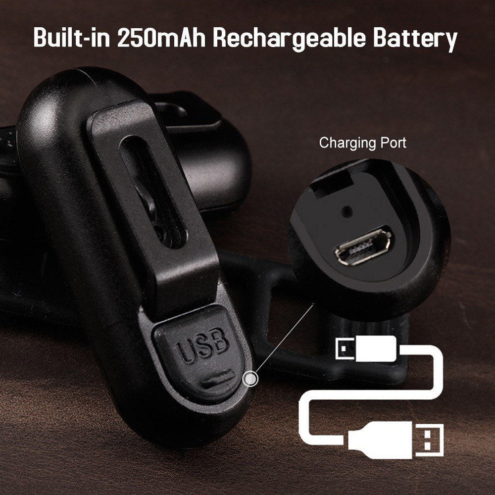 Rechargeable USB LED Bicycle Taillight Rear Warning Lamp