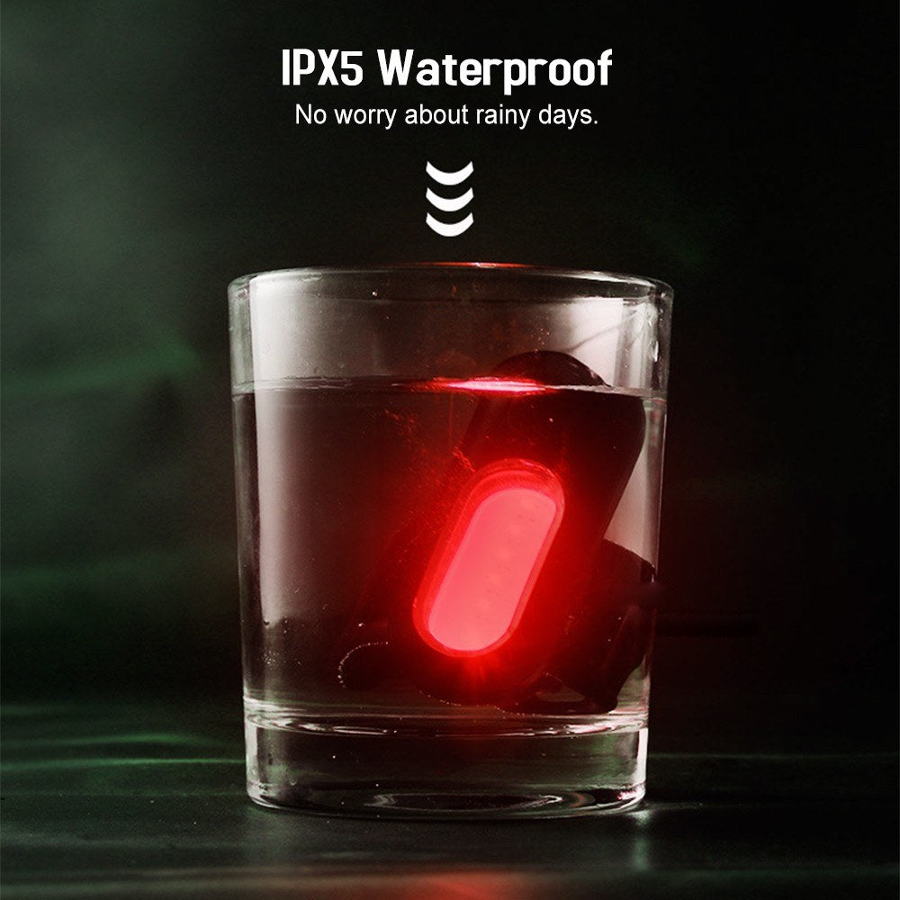 Rechargeable USB LED Bicycle Taillight Rear Warning Lamp