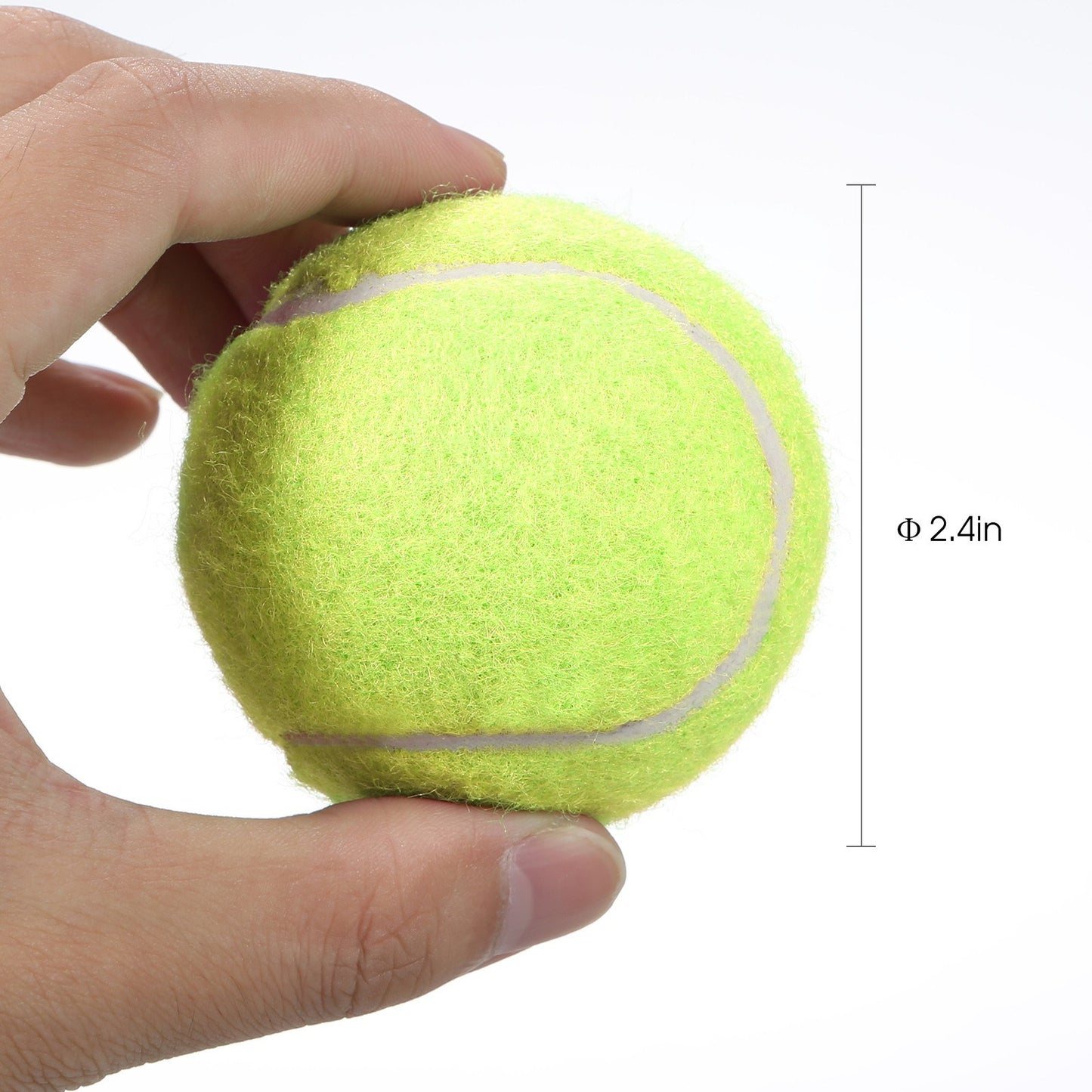 Tennis Balls 12-Pack for Pressure Matching and Training